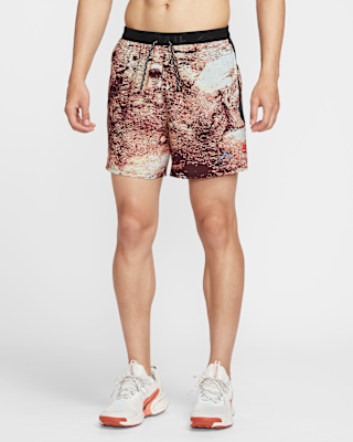 NIKE ナイキ　トレイル　ランニング　ショートパンツ Lサイズ　ジム　総柄 ナイキ】トレイル Dri-FIT 5